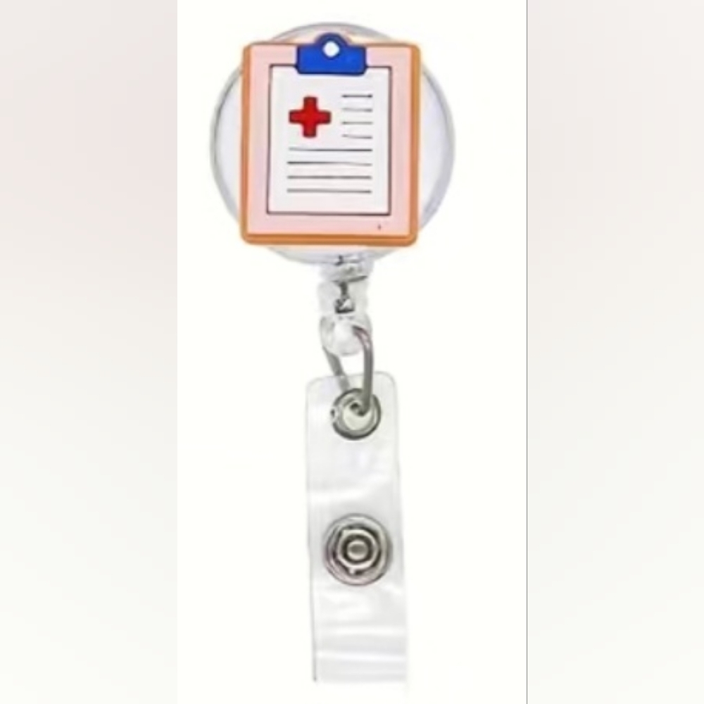 New Nurse Retractable Badge Reel Holder